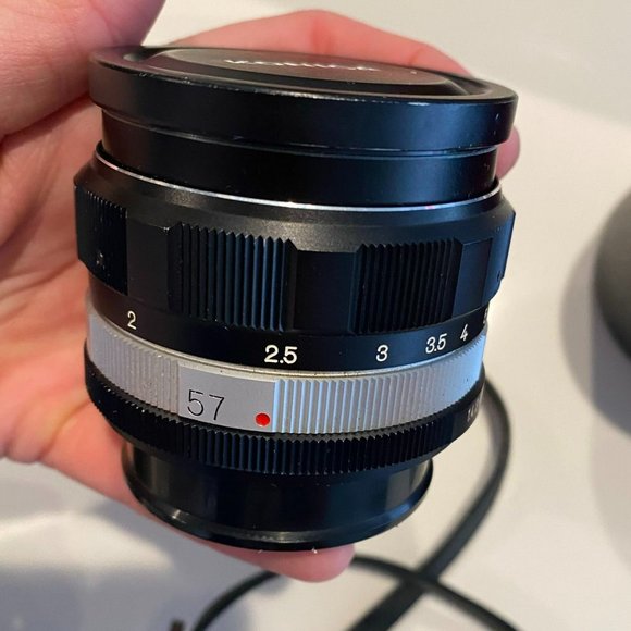 Konica Autoreflex T3 35mm SLR Film Camera, 2 Lenses And Case - Picture 6 of 9